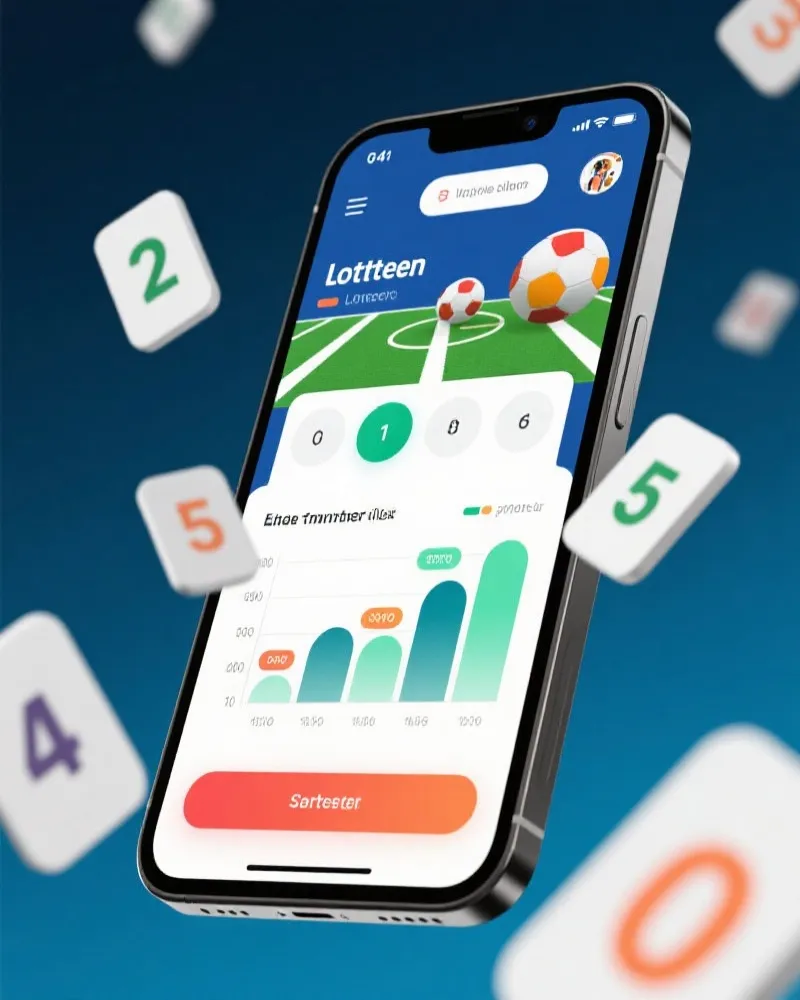 中国体彩移动应用界面演示