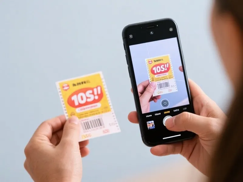 智能扫码验奖演示